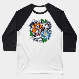 TIGER SAVAGE MODE ANIME Baseball T-Shirt